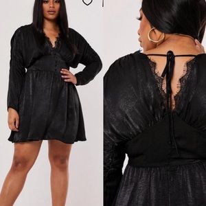 Missguided black dress